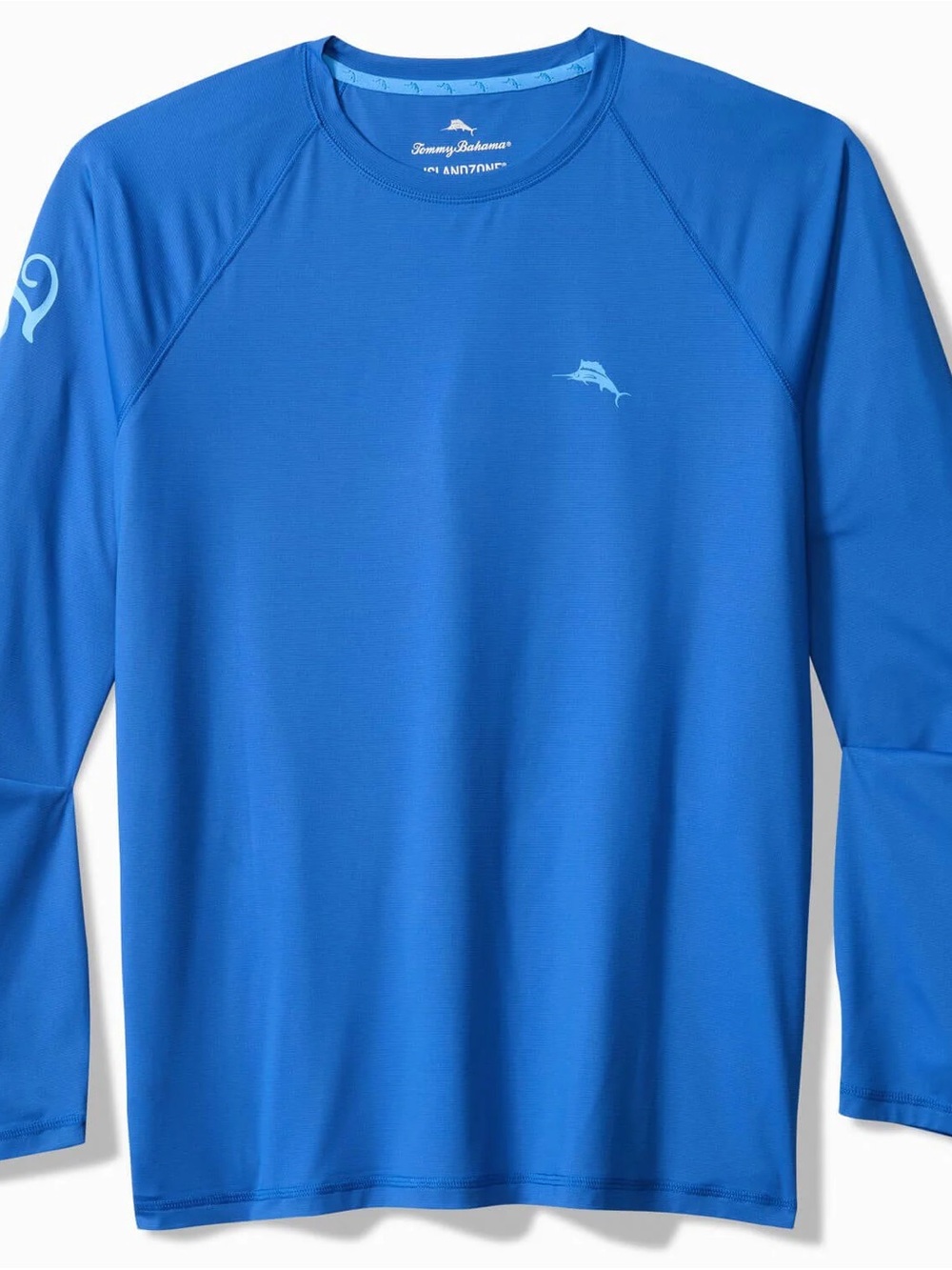 Tommy Bahama Men's Island Zone Chill Time Surf Crew Long Sleeve T-Shirt